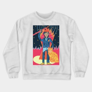 King of Wands Crewneck Sweatshirt